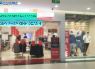 Mở shop quần áo, giày dép có cần đăng ký kinh doanh không?