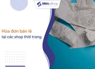 Xu hướng sử dụng hóa đơn bán lẻ tại các shop thời trang Hóa đơn bán lẻ shop thời trang