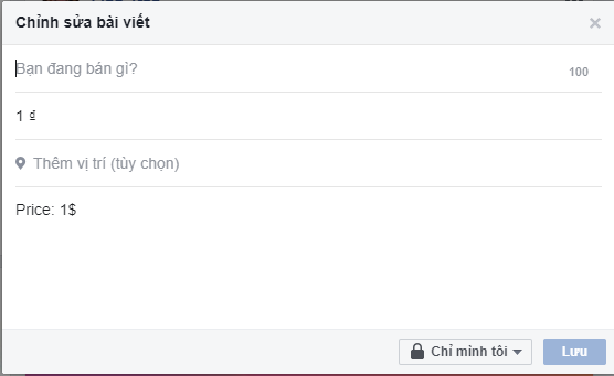 tính năng bán hàng trên Facebook cá nhân 2
