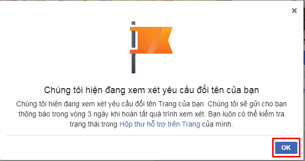 đổi tên page trên 200 like