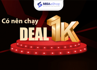 Có nên chạy deal 1k trên sàn thương mại điện tử? deal 1k