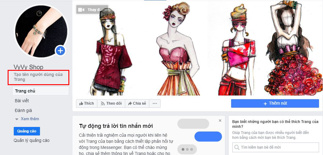 lập fanpage facebook bán hàng b5