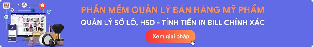 Phần mềm bán hàng mỹ phẩm