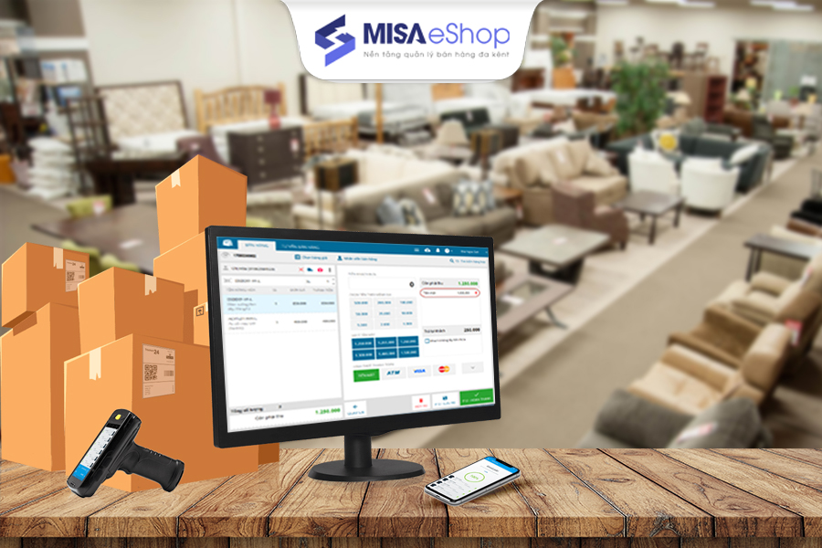 phần mềm quản lý cửa hàng nội thất