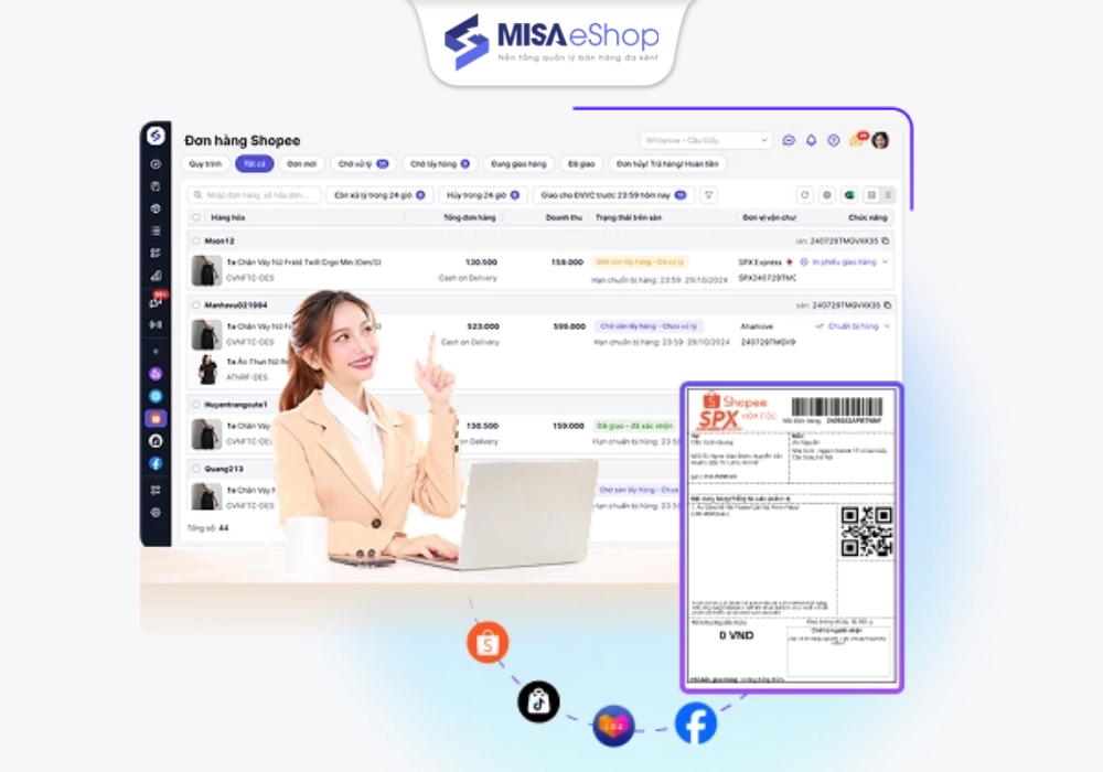 Quản lý bán hàng đa kênh