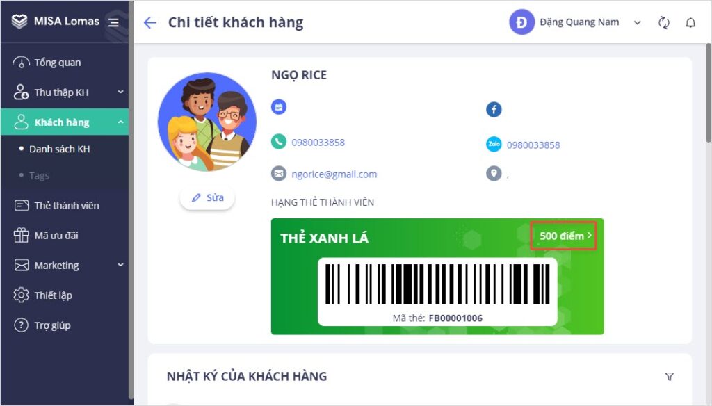 quản lý khách hàng cửa hàng điện thoại