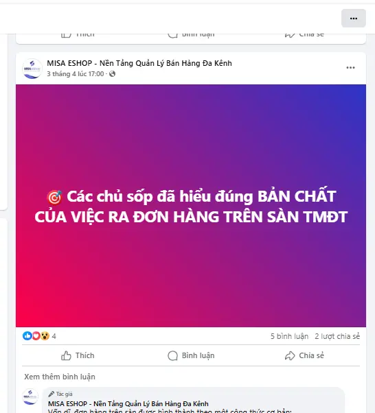 Tiếp cận khách hàng qua Facebook