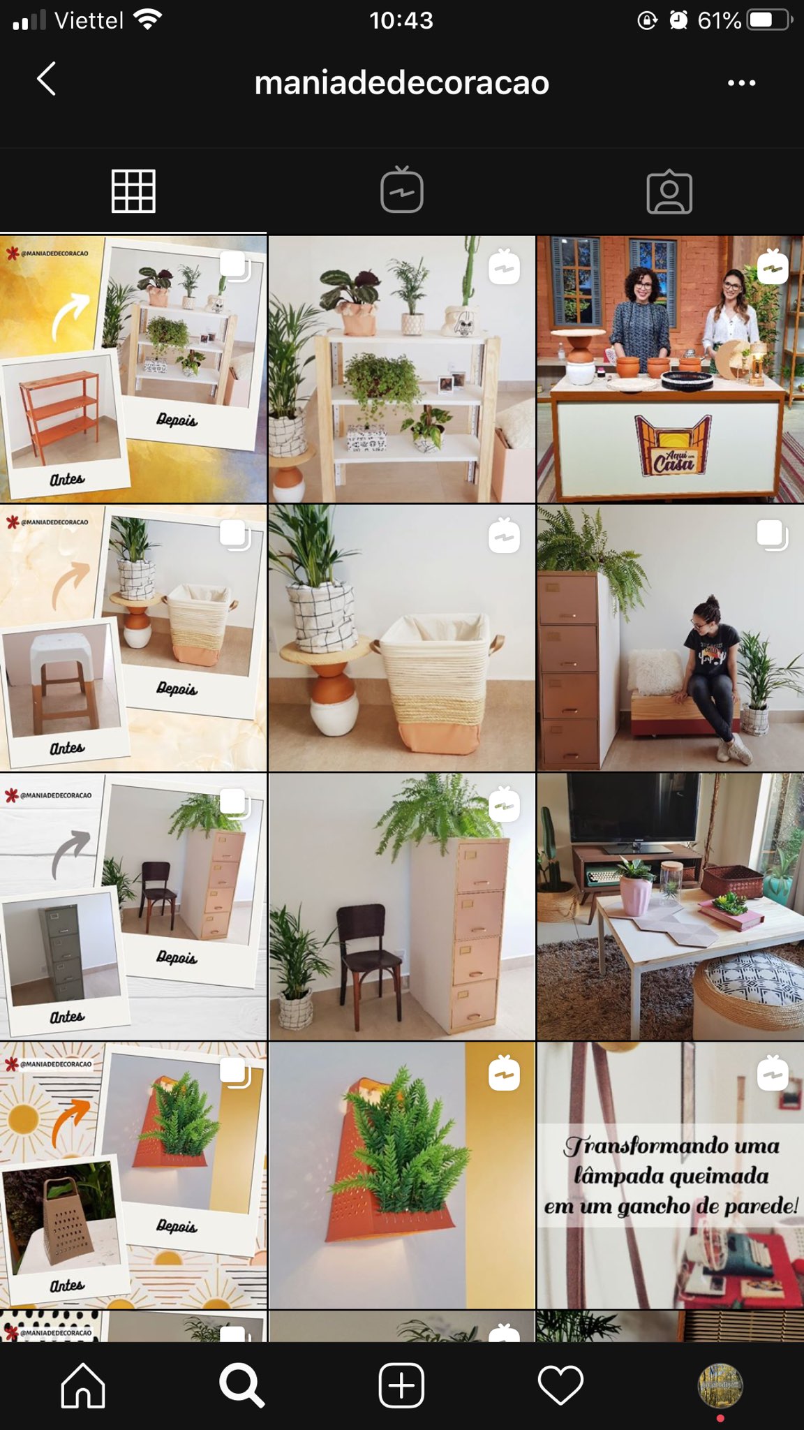kinh doanh đồ trang trí trên Instagram
