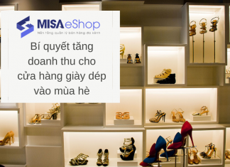Bí quyết tăng doanh thu cho cửa hàng giày dép vào mùa hè tăng doanh thu cửa hàng giày dép