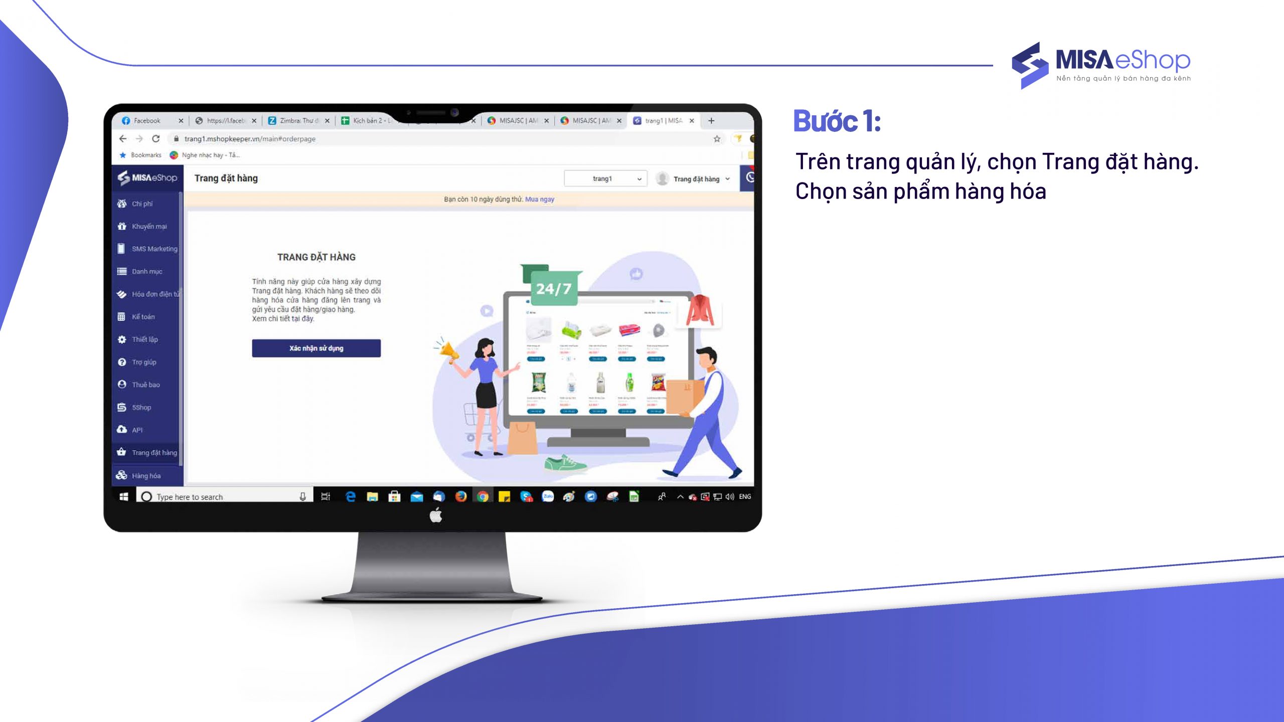 website đặt hàng online 1