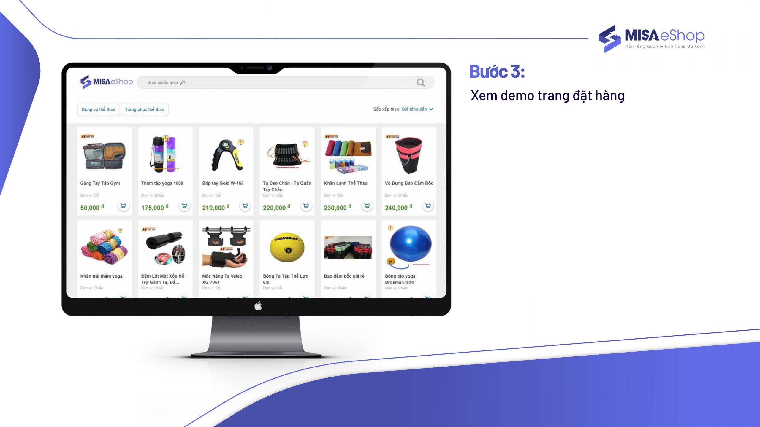 MISA eShop - Nền tảng phần mềm quản lý bán hàng đa kênh