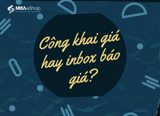 Có nên công khai giá sản phẩm trong bài quảng cáo Facebook không?
