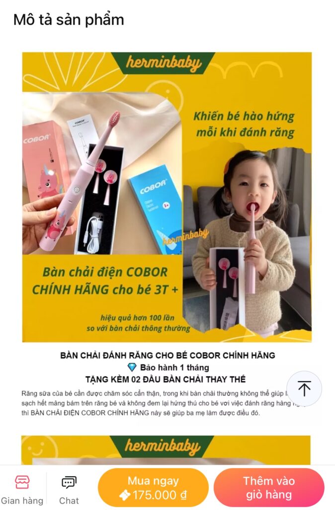 mô tả sản phẩm