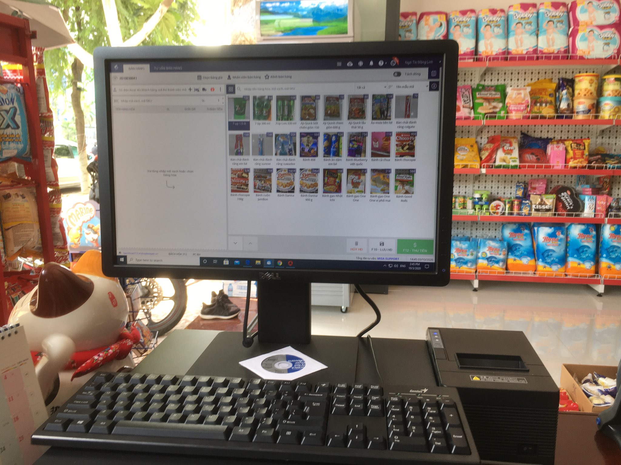 Misa eShop cập nhật hàng hóa dễ dàng