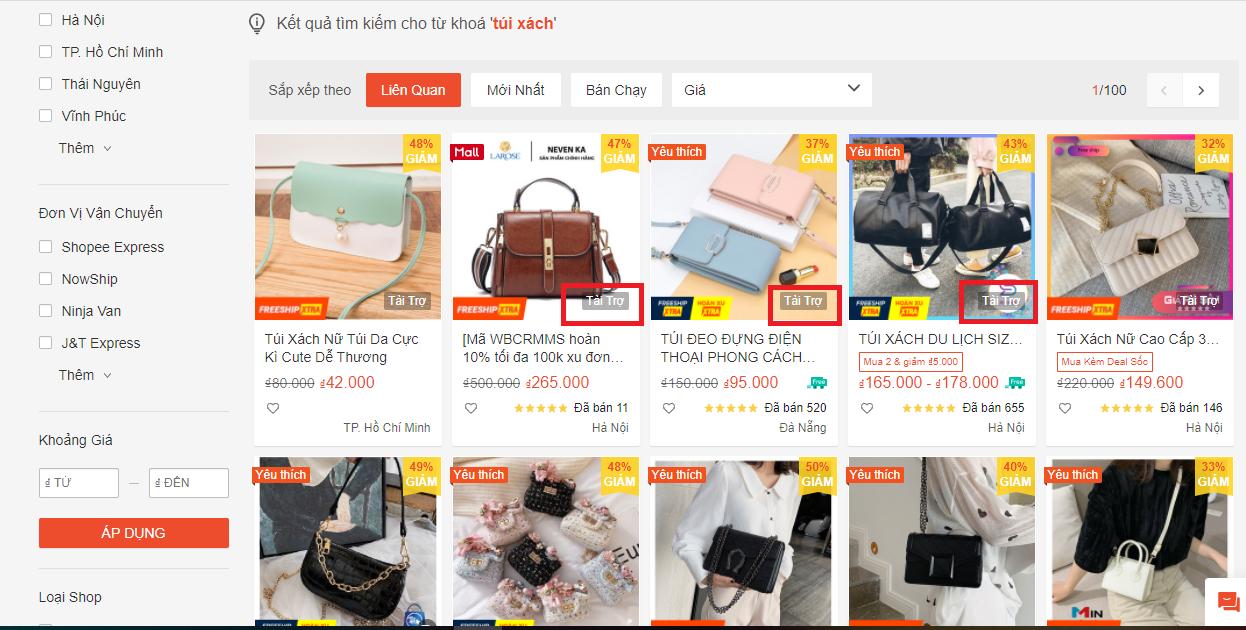 tài khoản Shopee bị khóa