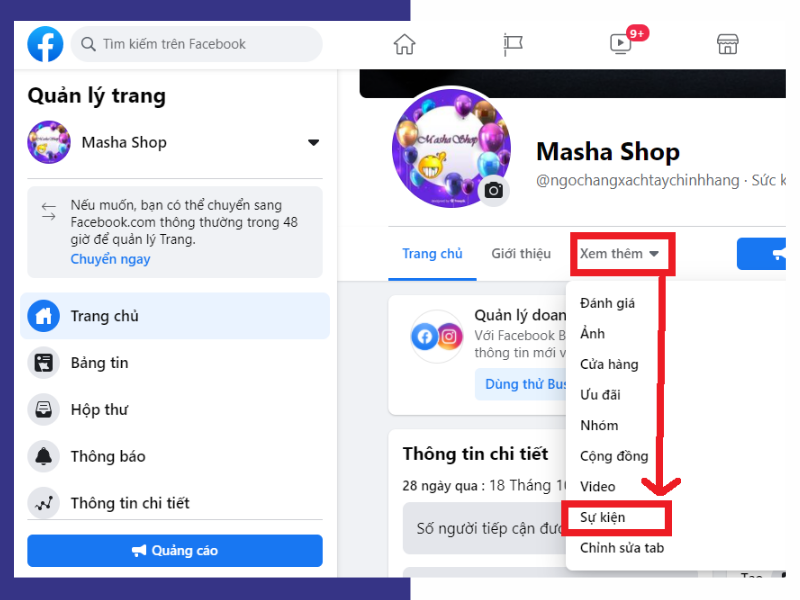 cover tao su kien tren facebook tạo sự kiện trên facebook