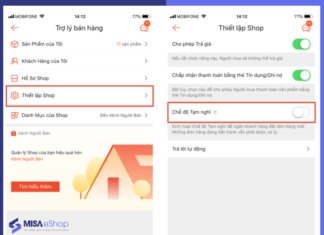 Chế độ tạm nghỉ Shopee là gì? Cách bật/tắt chế độ tạm nghỉ Shopee