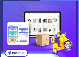 Theo dõi tình trạng vận đơn ngay trên MISA eShop đơn vị giao hàng