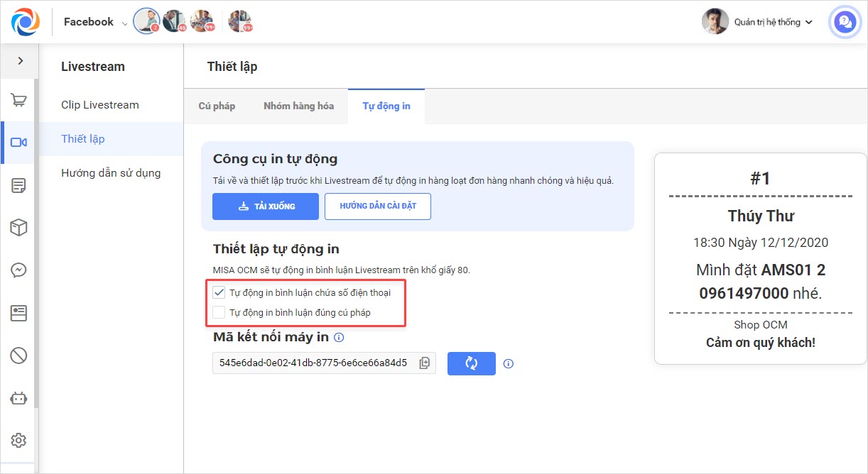 phần mềm tự động in bill 2