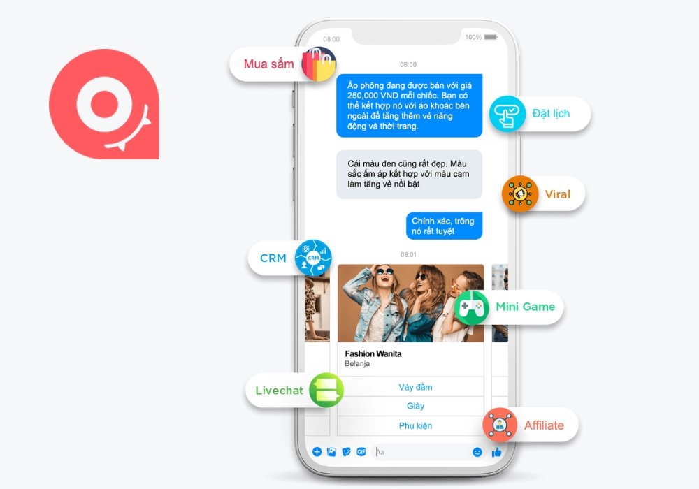 Phần mềm chăm sóc Fanpage Ahachat