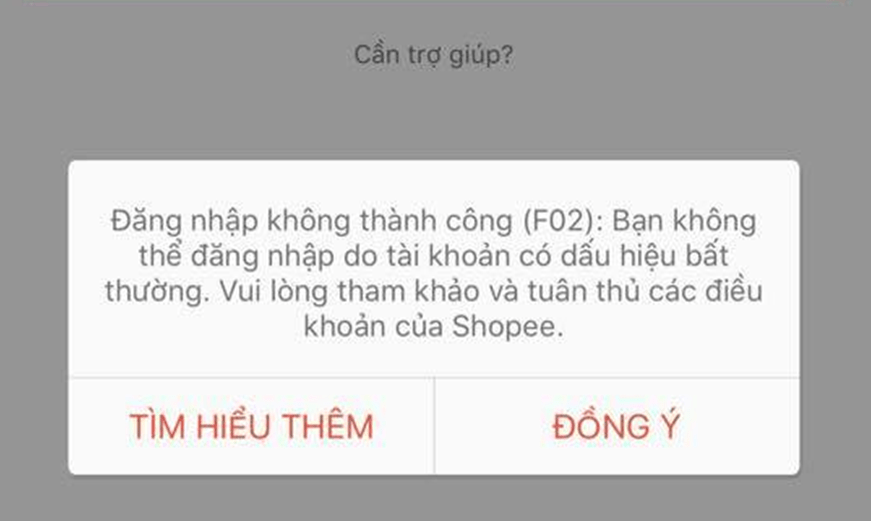 rủi ro khi bán hàng trên Shopee bị khóa gian hàng