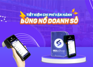 Ra mắt MISA eShop Pos mini All in One II – máy bán hàng cầm tay quét mã vạch tính tiền in bill chuyên nghiệp eShop POS mini cầm tay