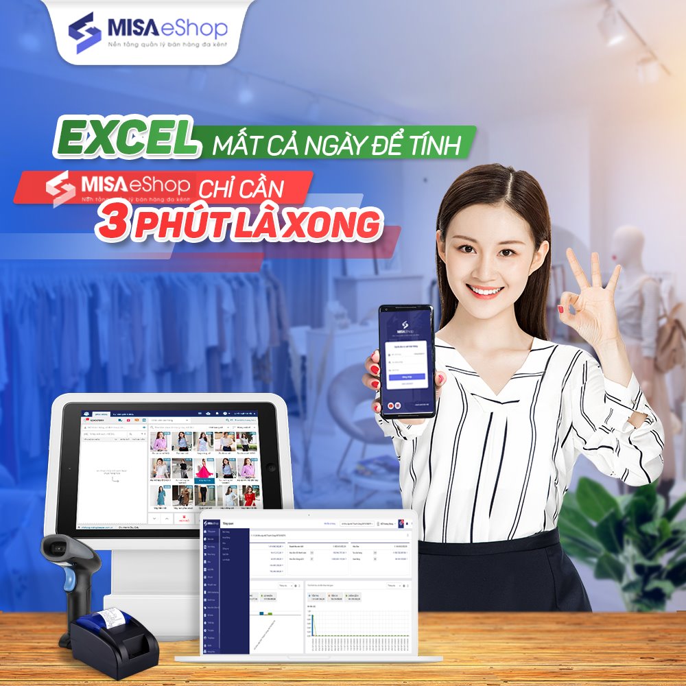 Phần mềm quản lý bán hàng thay cho excel