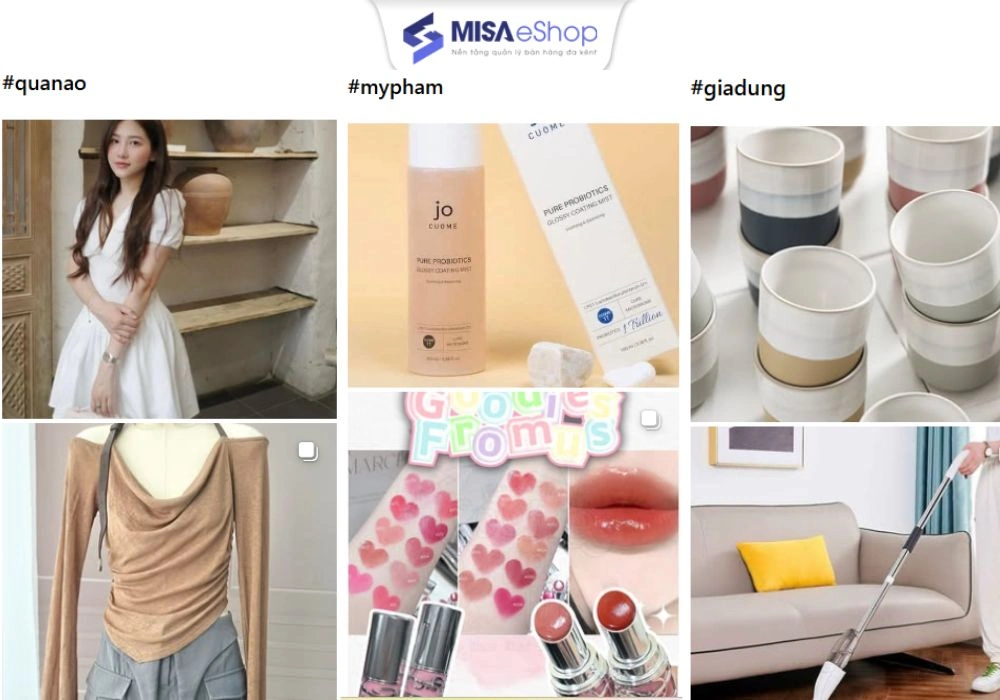 Lựa chọn mặt hàng khi bán hàng trên Instagram