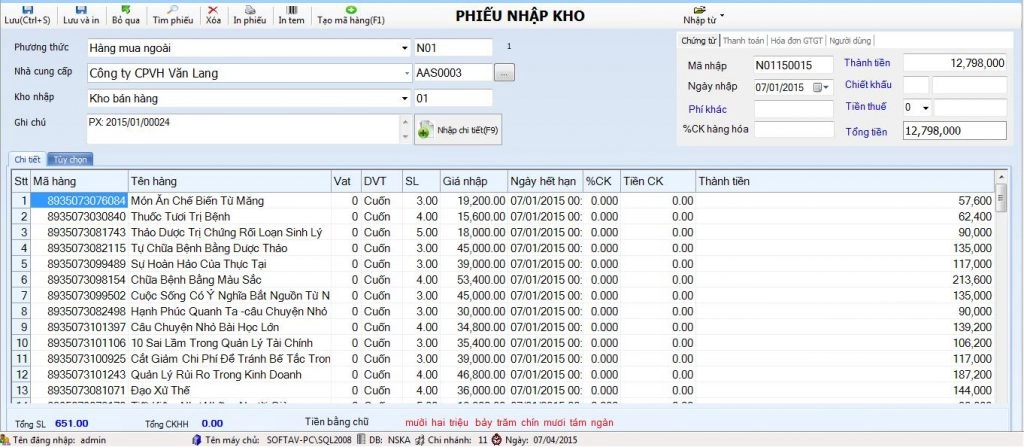 Phần mềm bán hàng offline miễn phí An Việt Soft