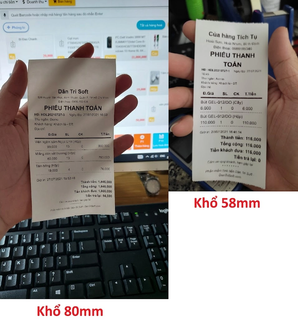 Phần mềm in hóa đơn DanTriSoft