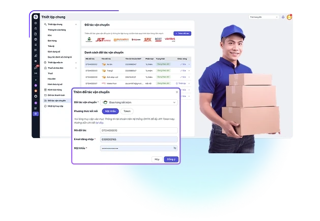 Quản lý đơn vị vận chuyển uy tín