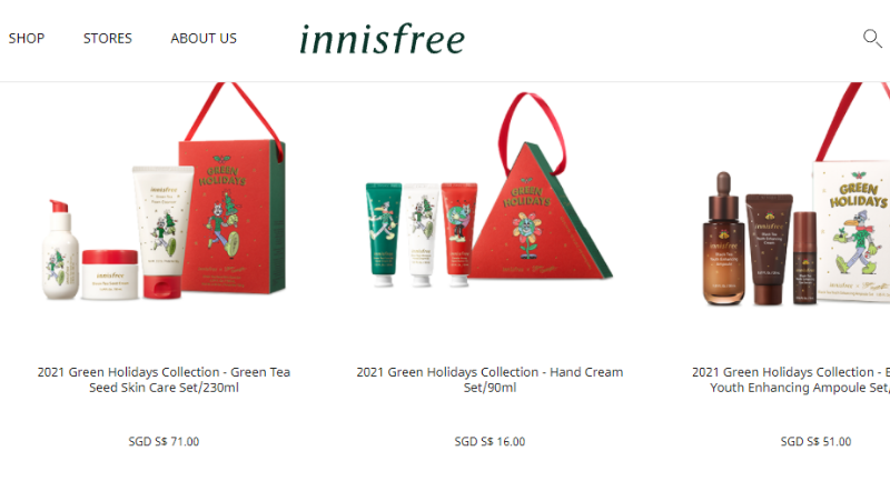 giá sản phẩm Innisfree