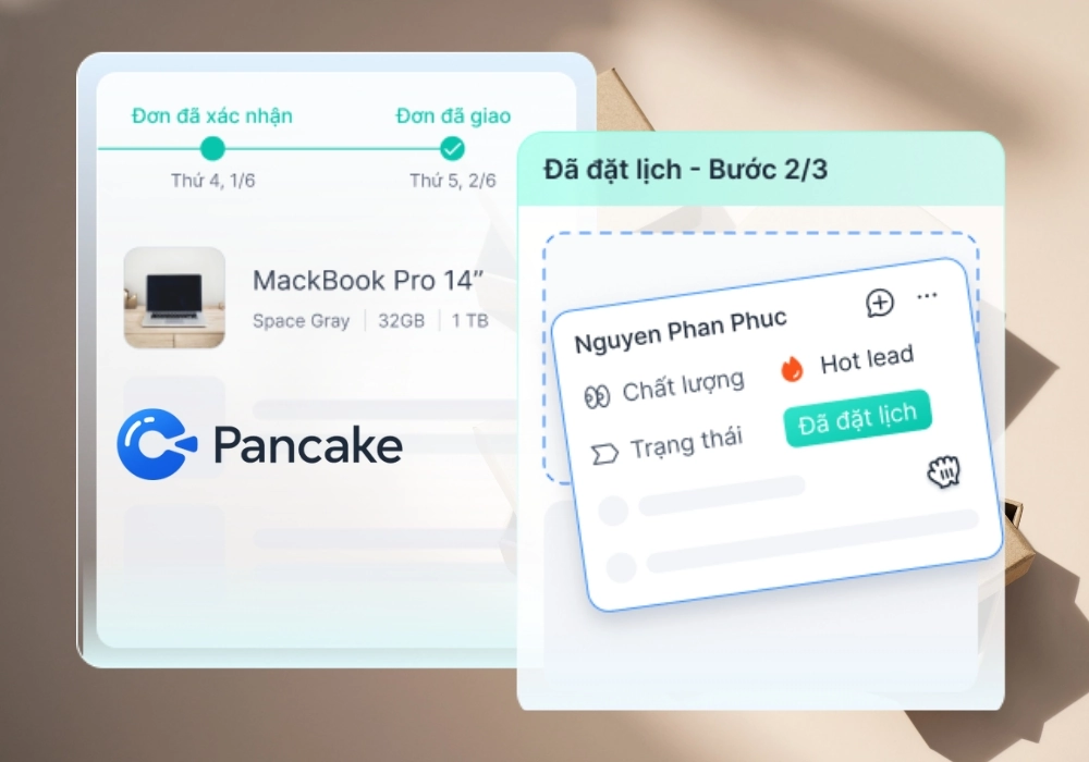 Phần mềm quản lý đơn hàng Pancake