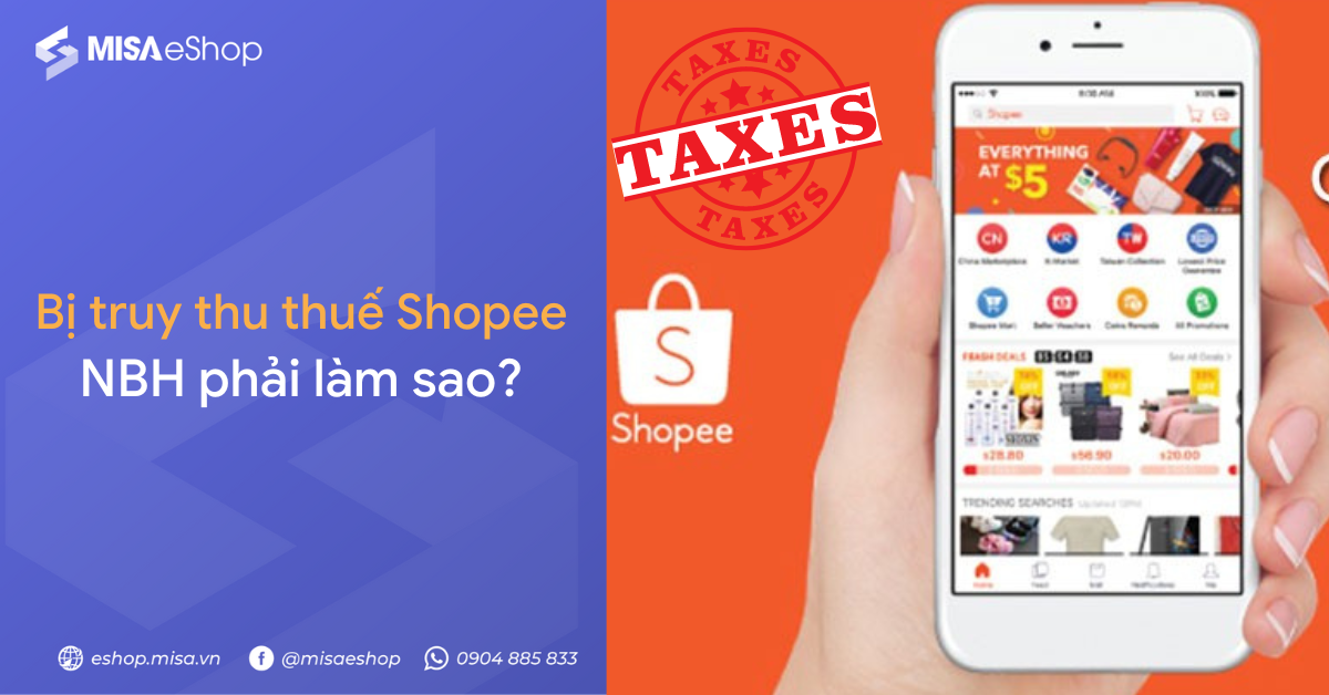 truy-thu-thue-shopee Bị truy thuế Shopee