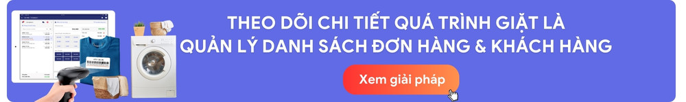 Phần mềm quản lý tiệm giặt là