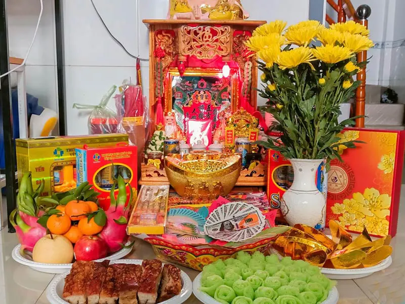 Cúng thần tài thổ địa