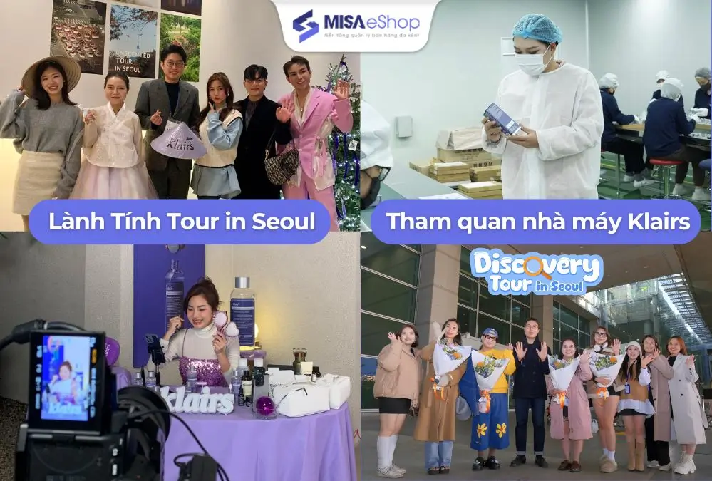 Klairs đưa đại diện sang Hàn Quốc tham quan nhà máy, trải nghiệm sản phẩm