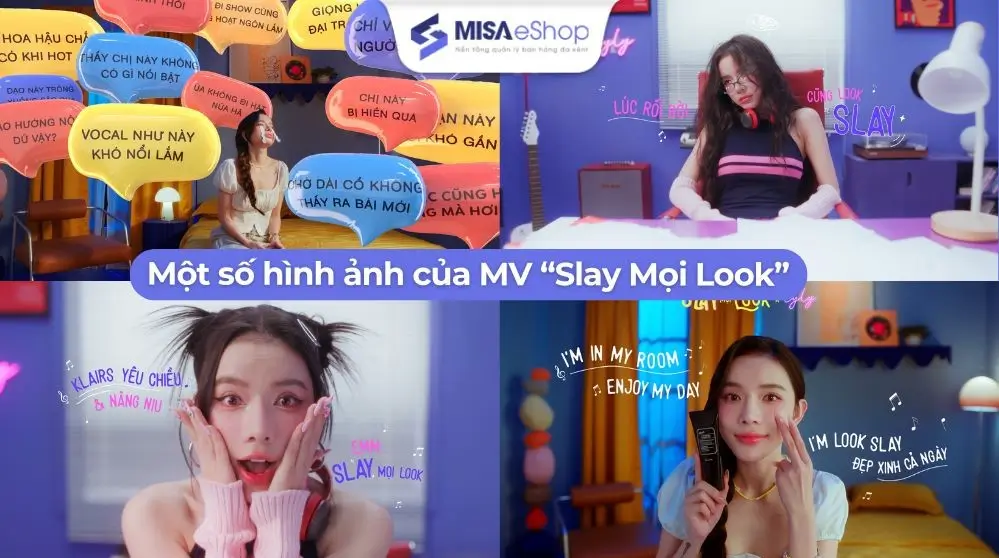 Một số hình ảnh trong MV “Slay Mọi Look”