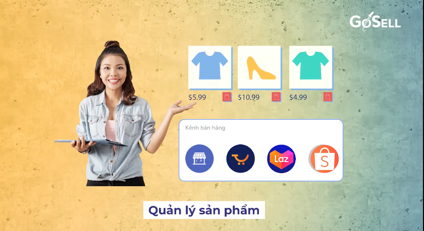 phần mềm quản lý bán hàng Gosell