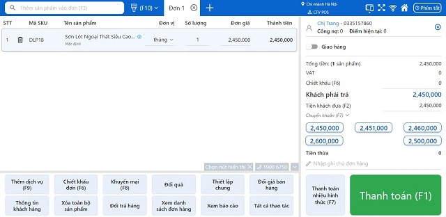 phần mềm quản lý cửa hàng sơn sapo pos