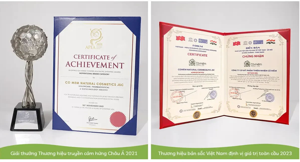 Các giải thưởng của Cỏ Mềm