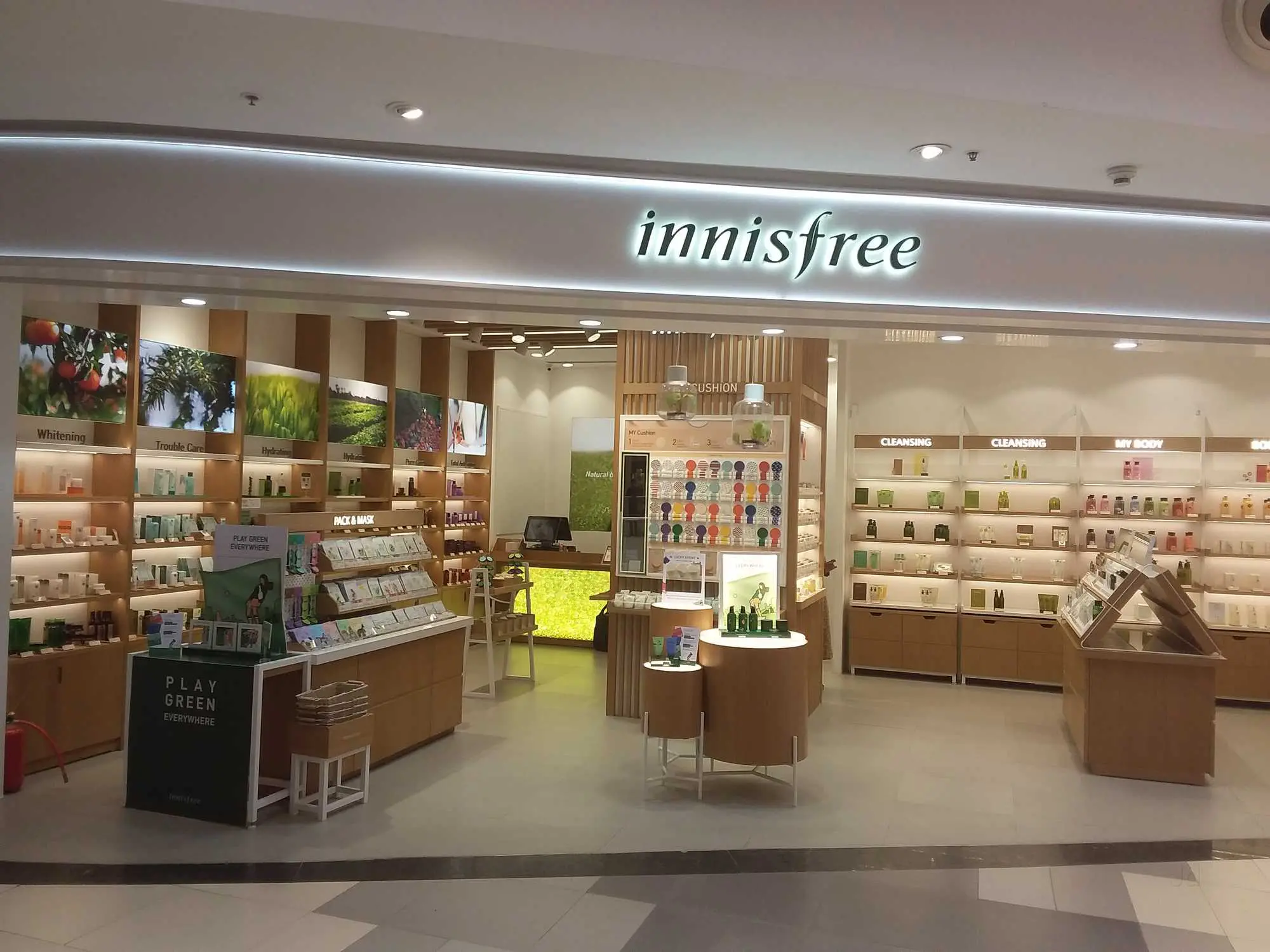 innisfree thương hiệu mỹ phẩm nhượng quyền nổi tiếng