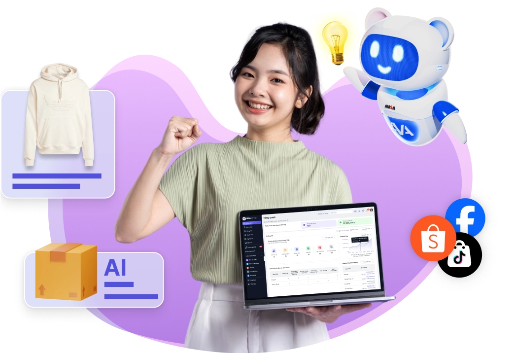 misa eshop bán hàng trên sàn thương mại điện tử