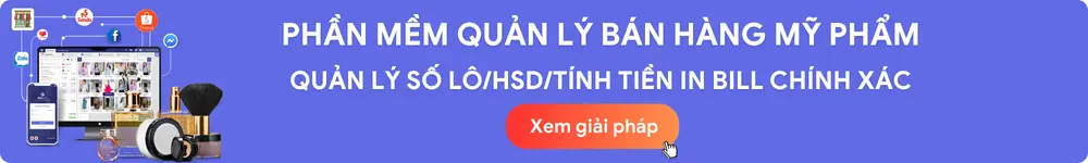 phần mềm bán hàng mỹ phẩm