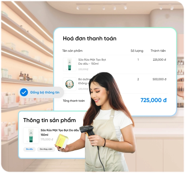 phần mềm quản lý bán hàng sapo tại cửa hàng