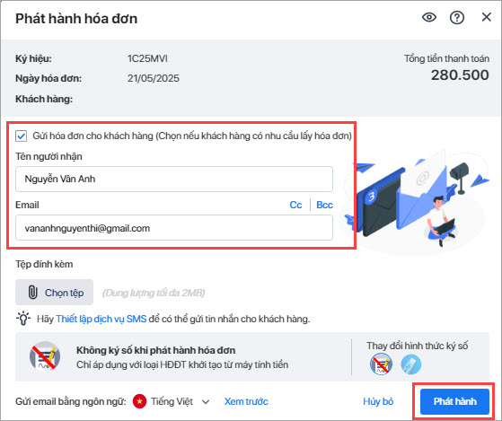 cách xuất hóa đơn khởi tạo từ máy tính tiền