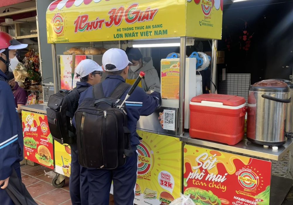 bán đồ ăn sáng tại nhà