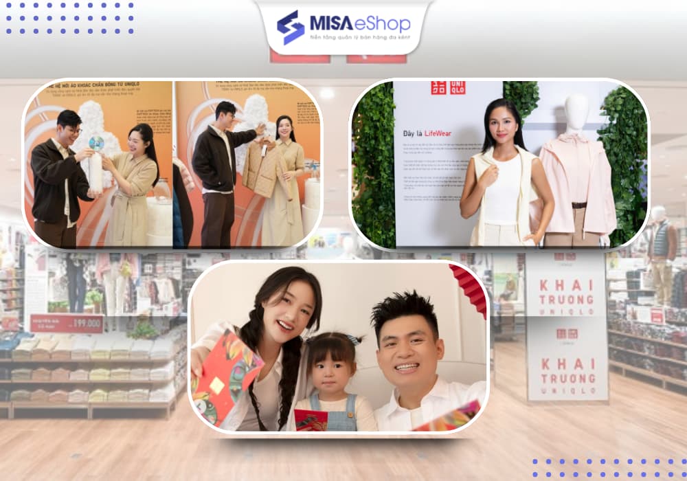 Uniqlo hợp tác với hàng loạt nghệ sỹ, Kol/Koc tại Việt Nam