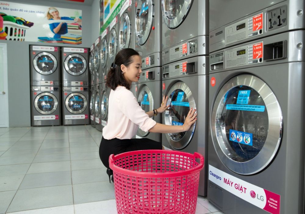 mở cửa hàng giặt là ở nông thôn với số vốn 100 triệu