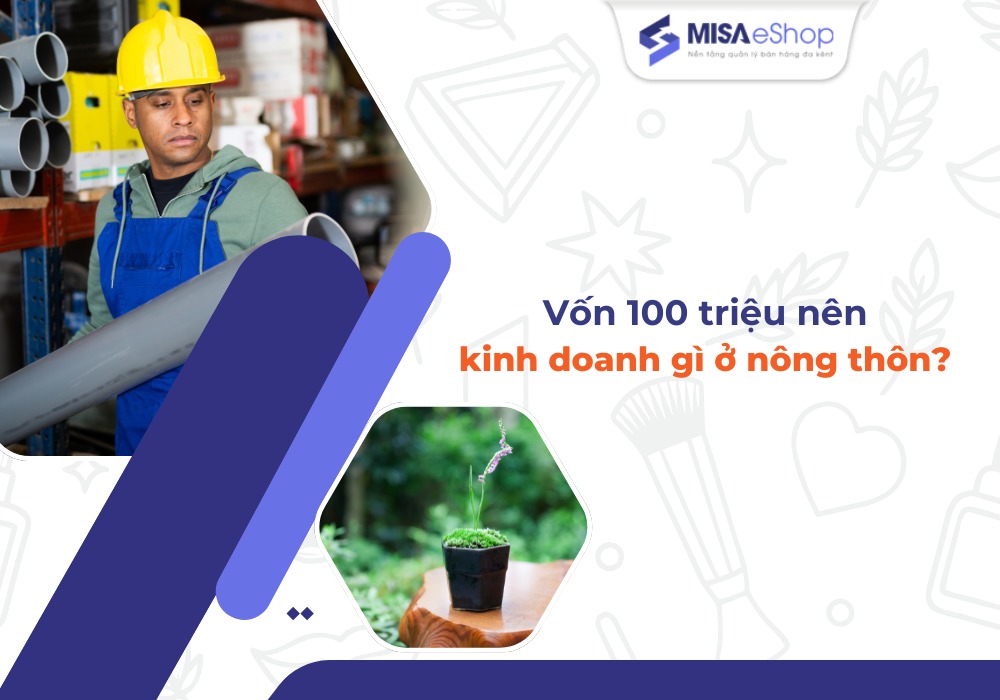 Vốn 100 triệu nên kinh doanh gì ở nông thôn